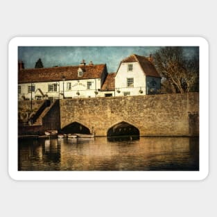 The Bridge At Abingdon Sticker